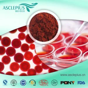 Naturalny proszek astaksantyny 1%, 2% 5% Dostawca hurtowy suplementów HPLC